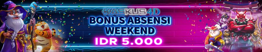 BONUS WEEKEND IDR 5.000